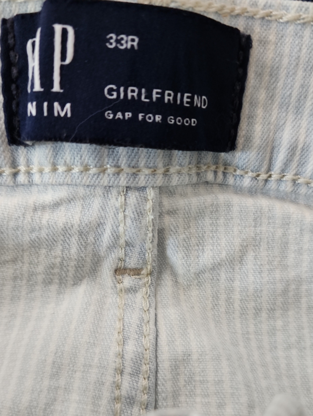 GAP Girlfriend Light Blue Wash Jeans